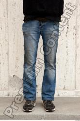 Leg Man White Casual Jeans Average